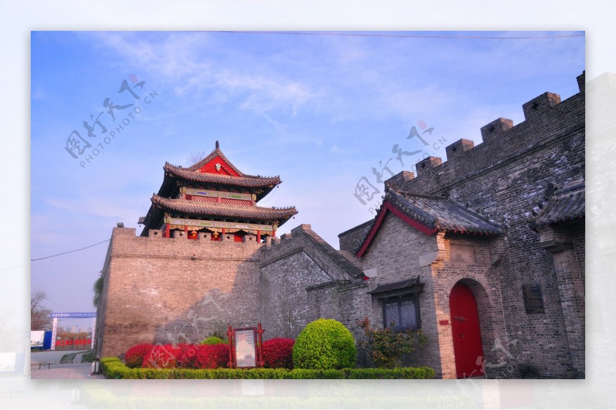 商丘古城拱阳门图片