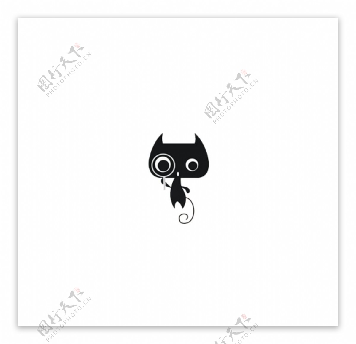 黑色猫咪图片