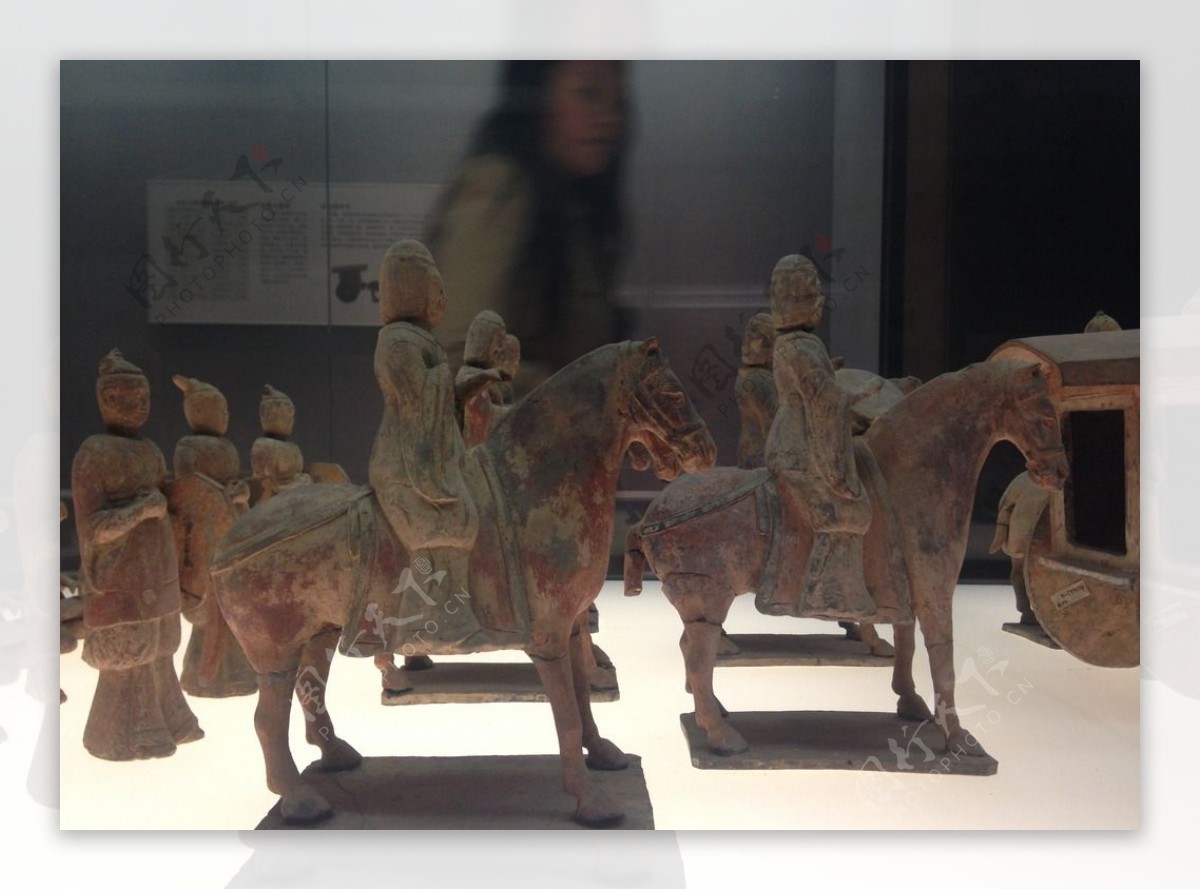 西安博物馆陶俑图片