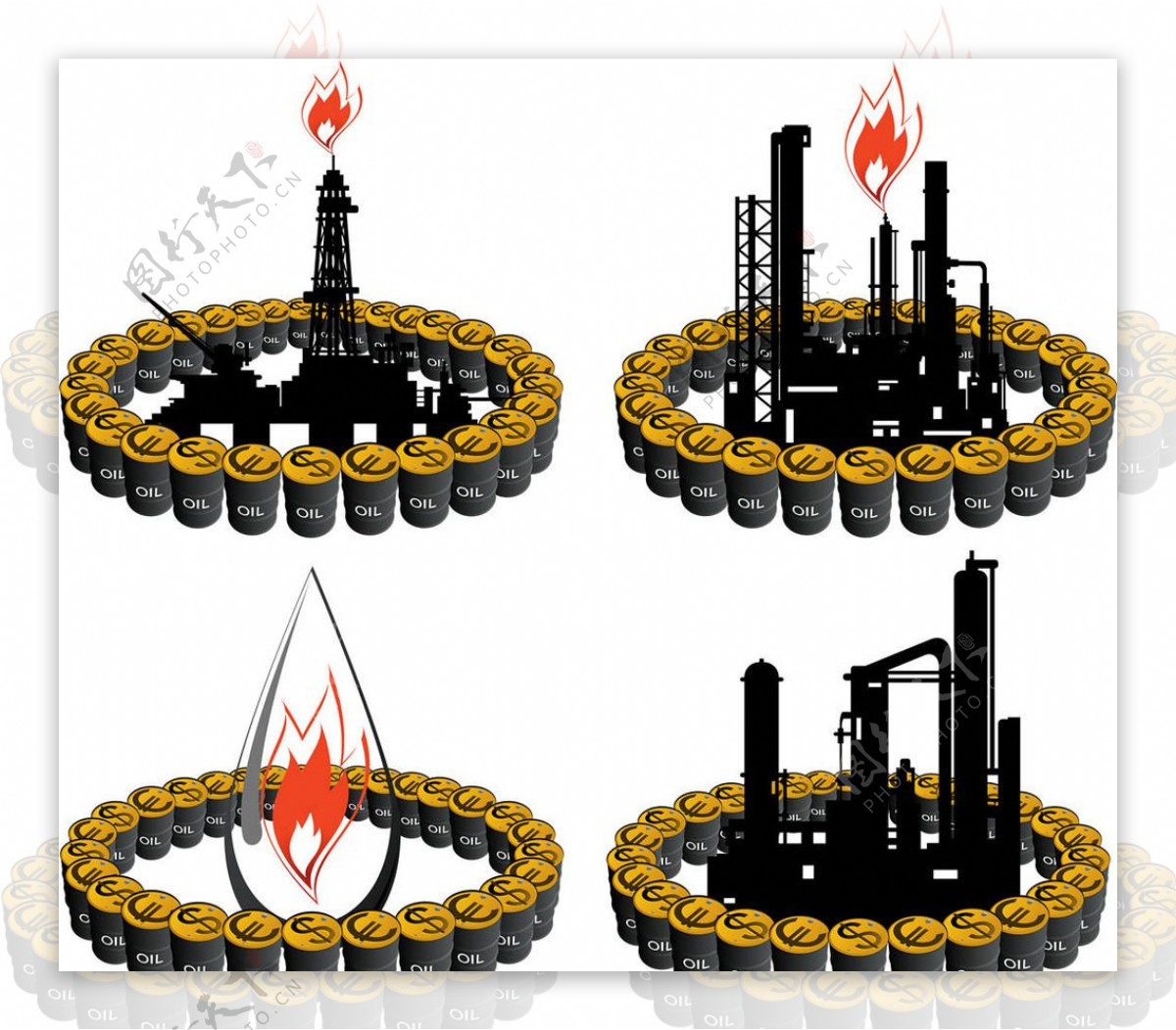 石油天然气生产图片