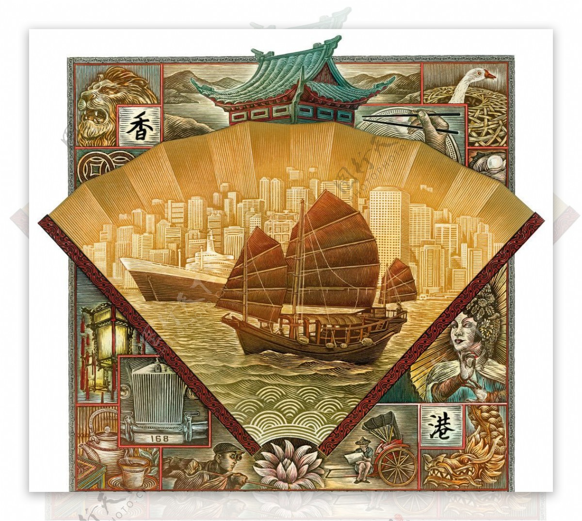 香港港口图片