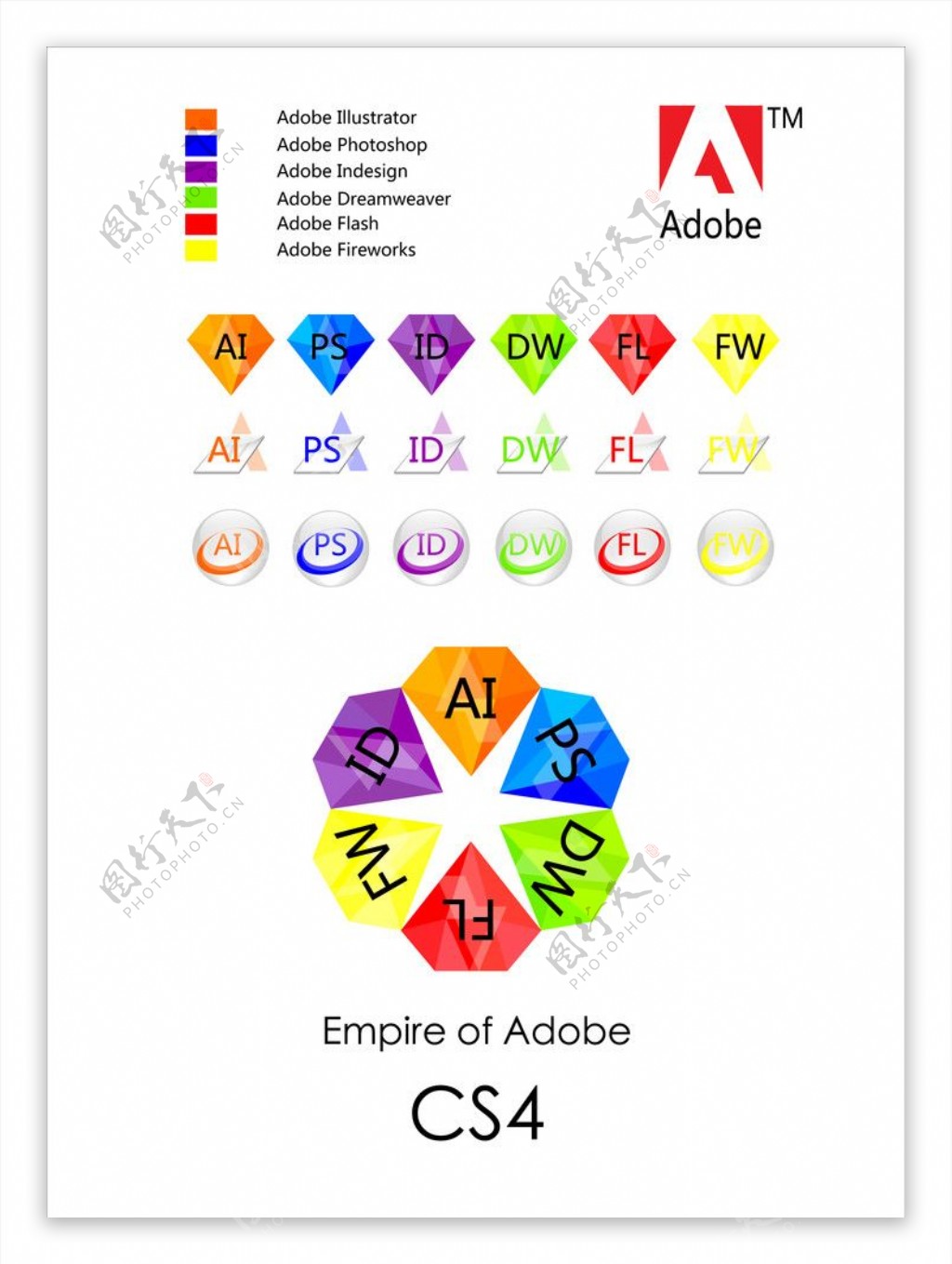 Adobe图标图片