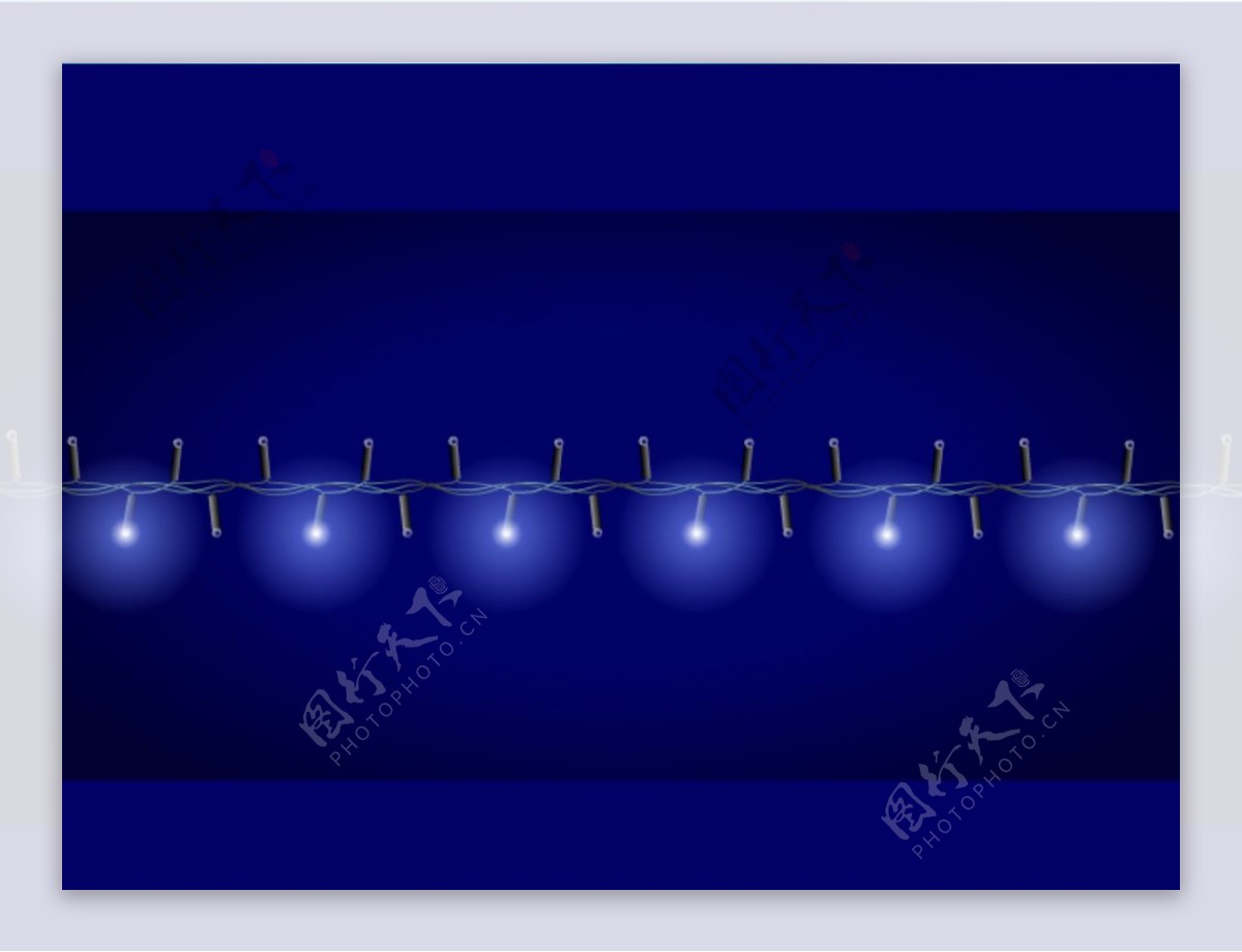 一排霓虹灯闪烁flash动画