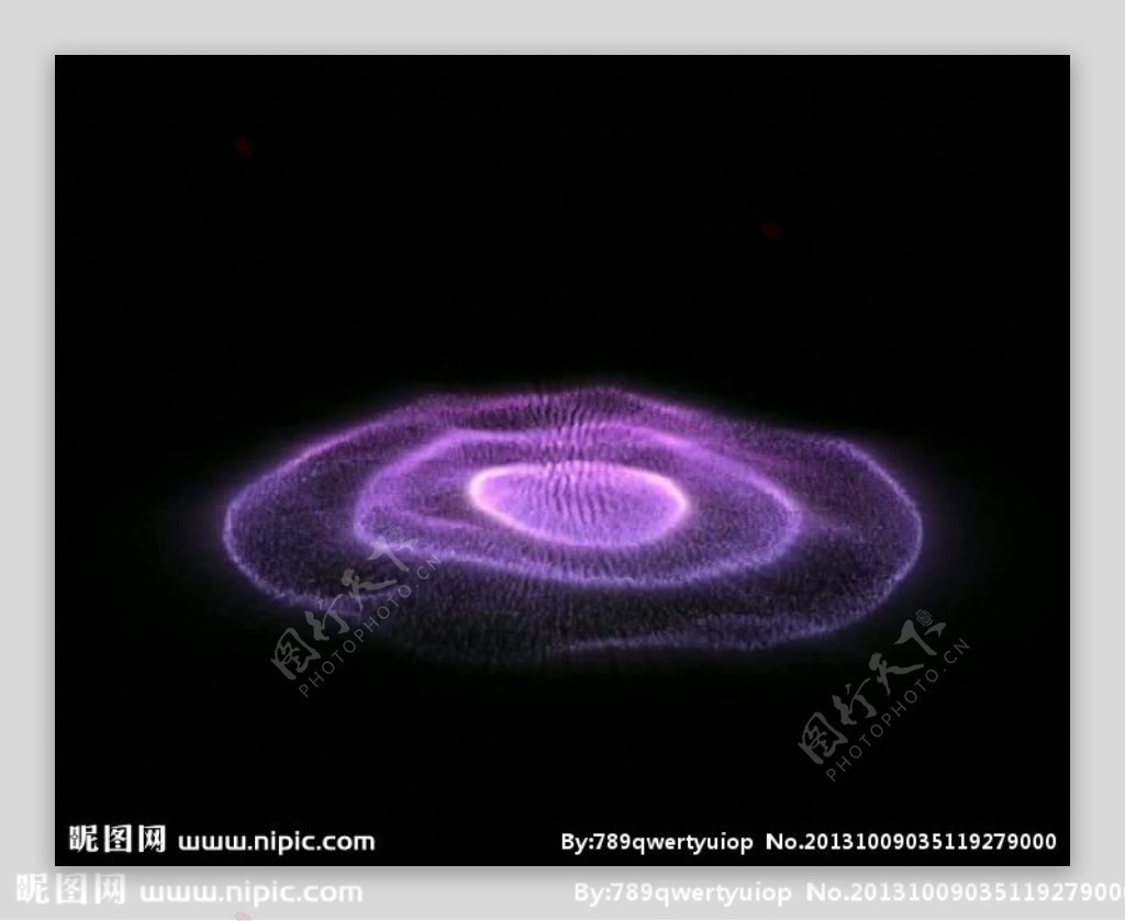 紫色粒子光效视频素材
