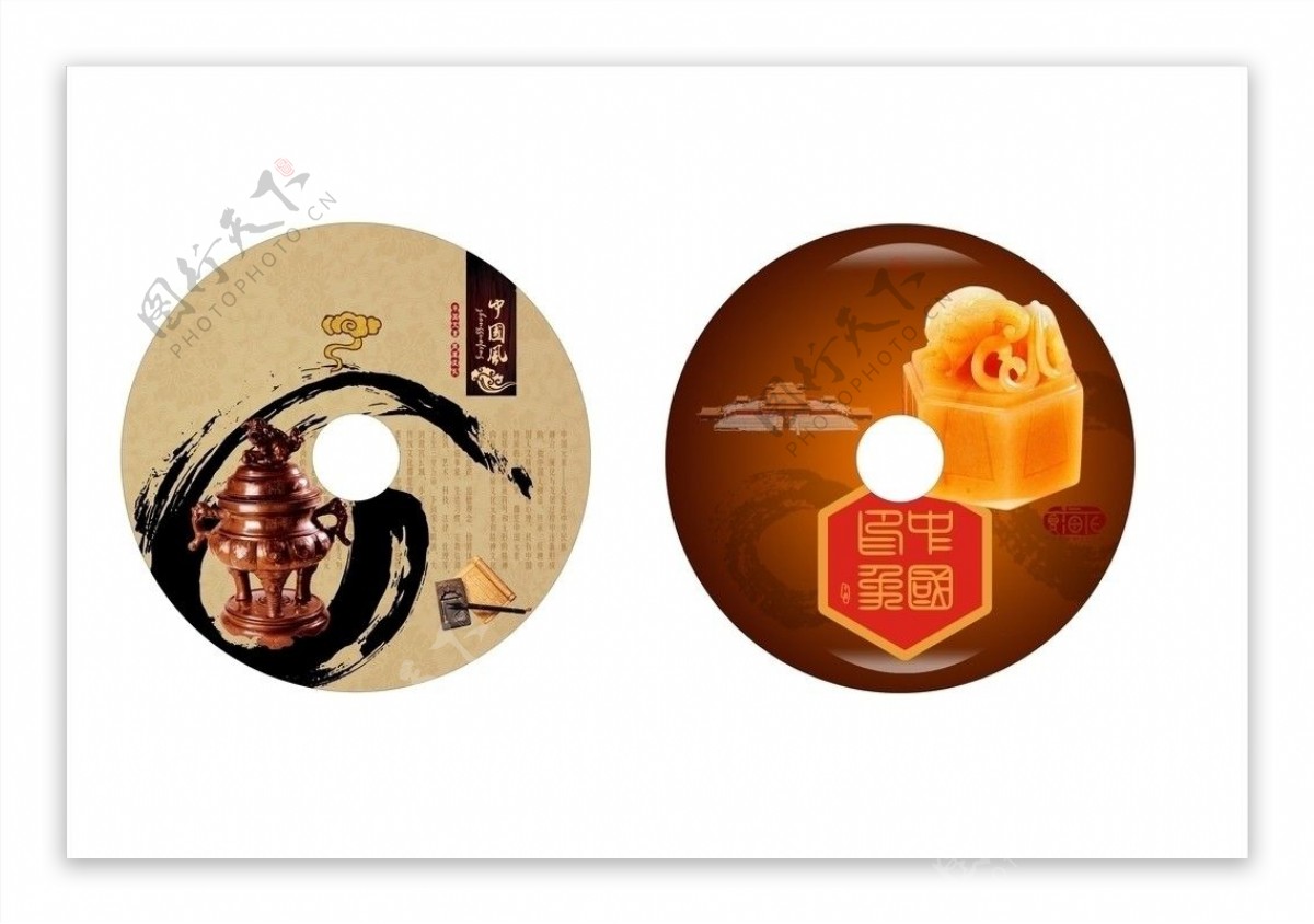 中国风CD设计图片