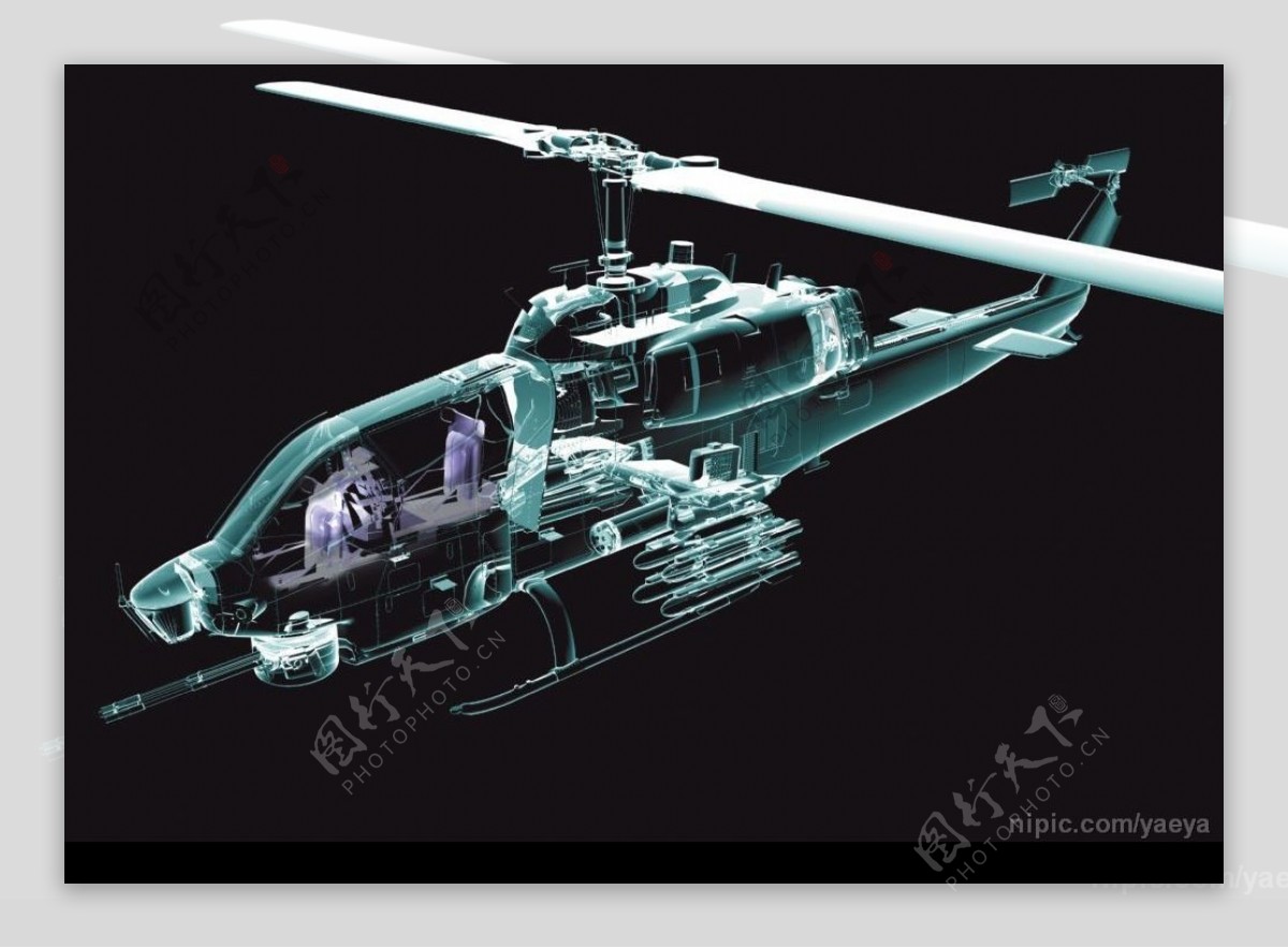 武装直升飞机图片