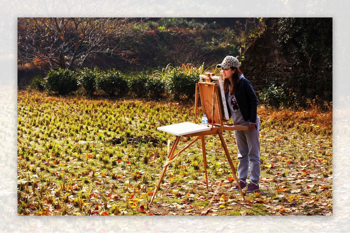 塔川风景图片