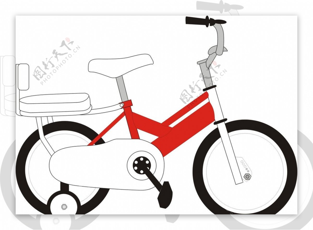 儿童自行车图片素材-编号18654780-图行天下
