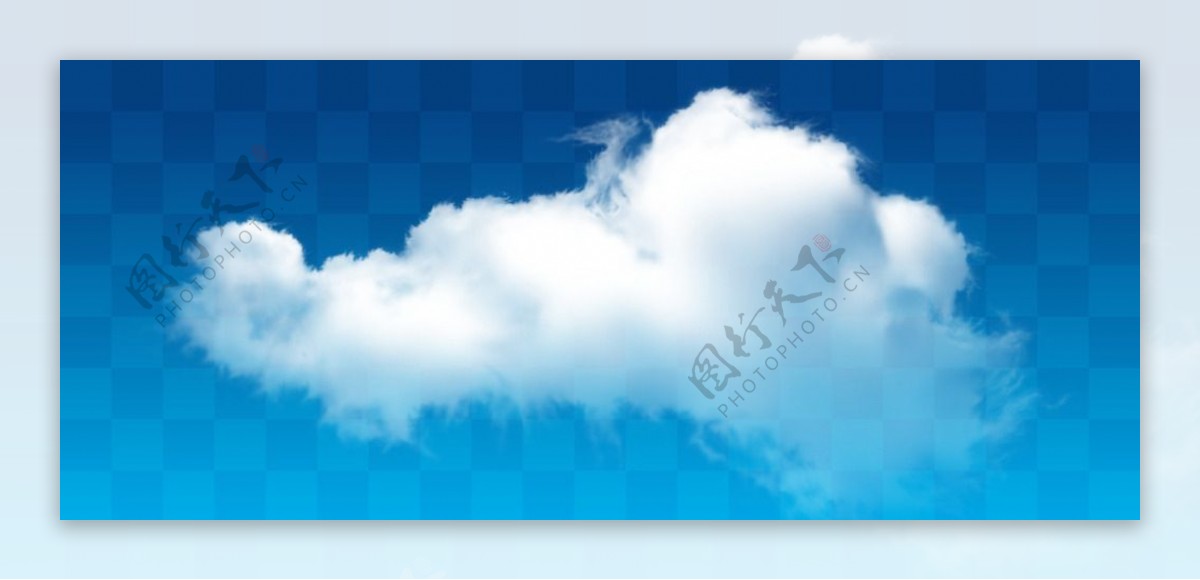 白云分层素材图片