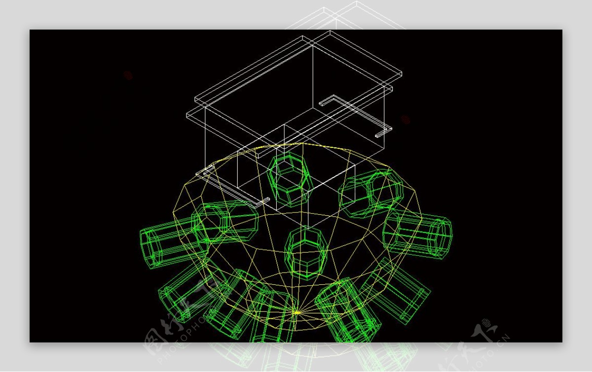 CAD灯具素材之三维灯库图片