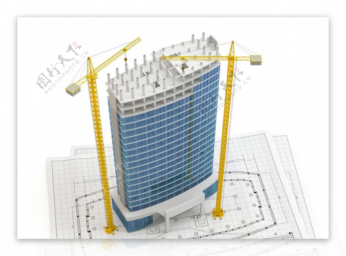 3d建筑模型设计图片