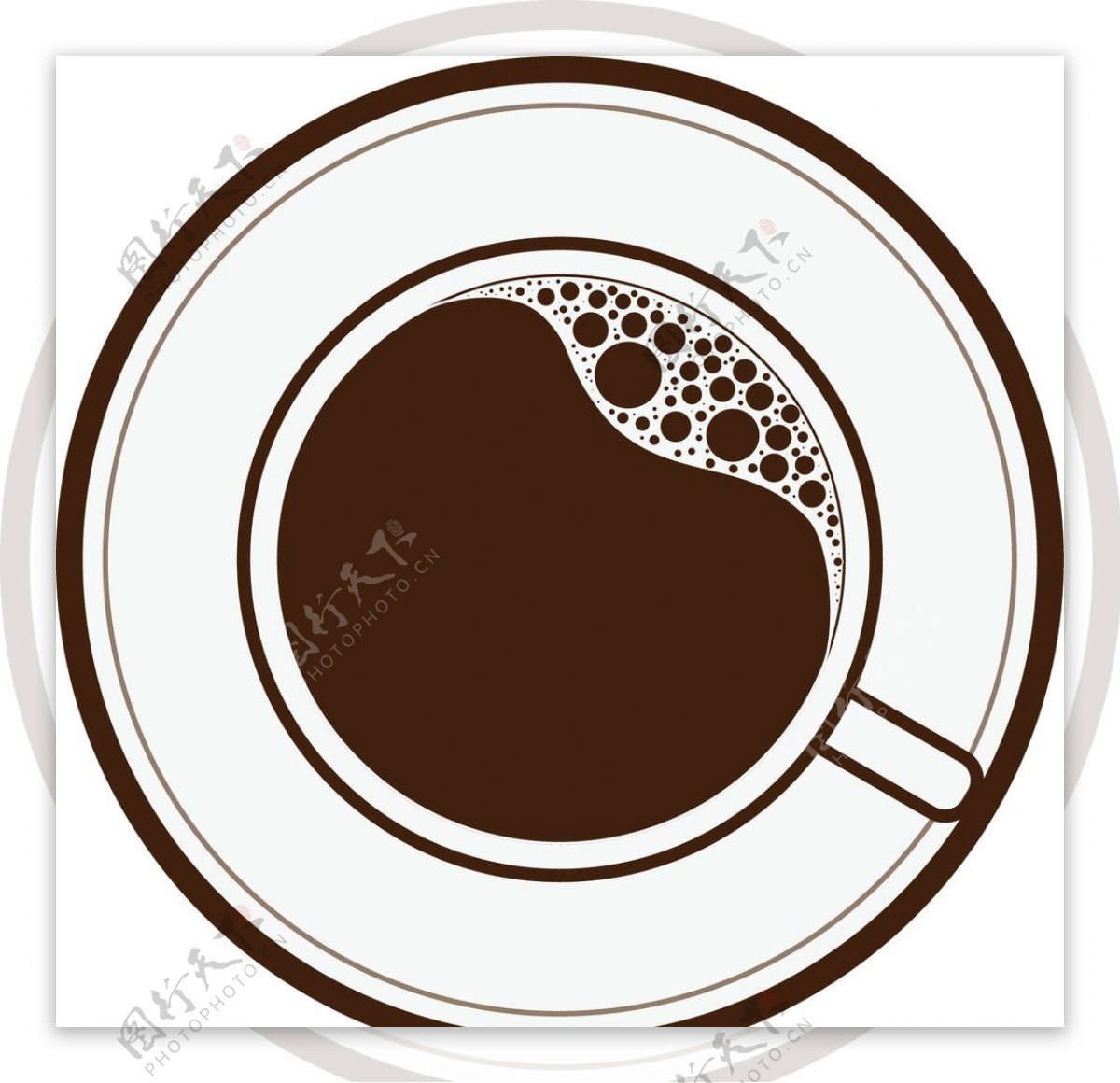 一杯咖啡LOGO图片