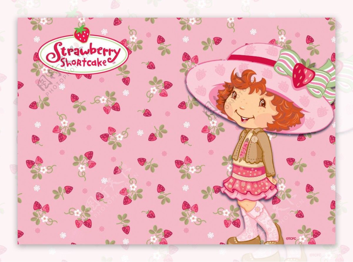 草莓娃娃壁纸图片