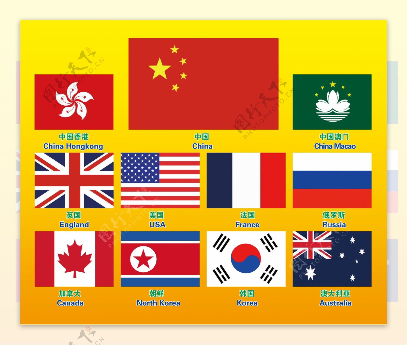 各国的国旗图片大全（哪些国家的旗帜最好看）_造梦网