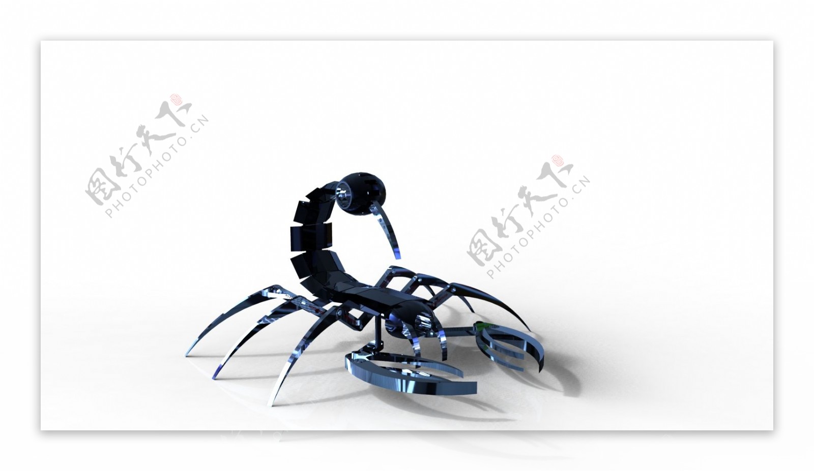蝎子 by DNSpod - 3D打印模型文件3D模型库 -免费/平价 魔猴网
