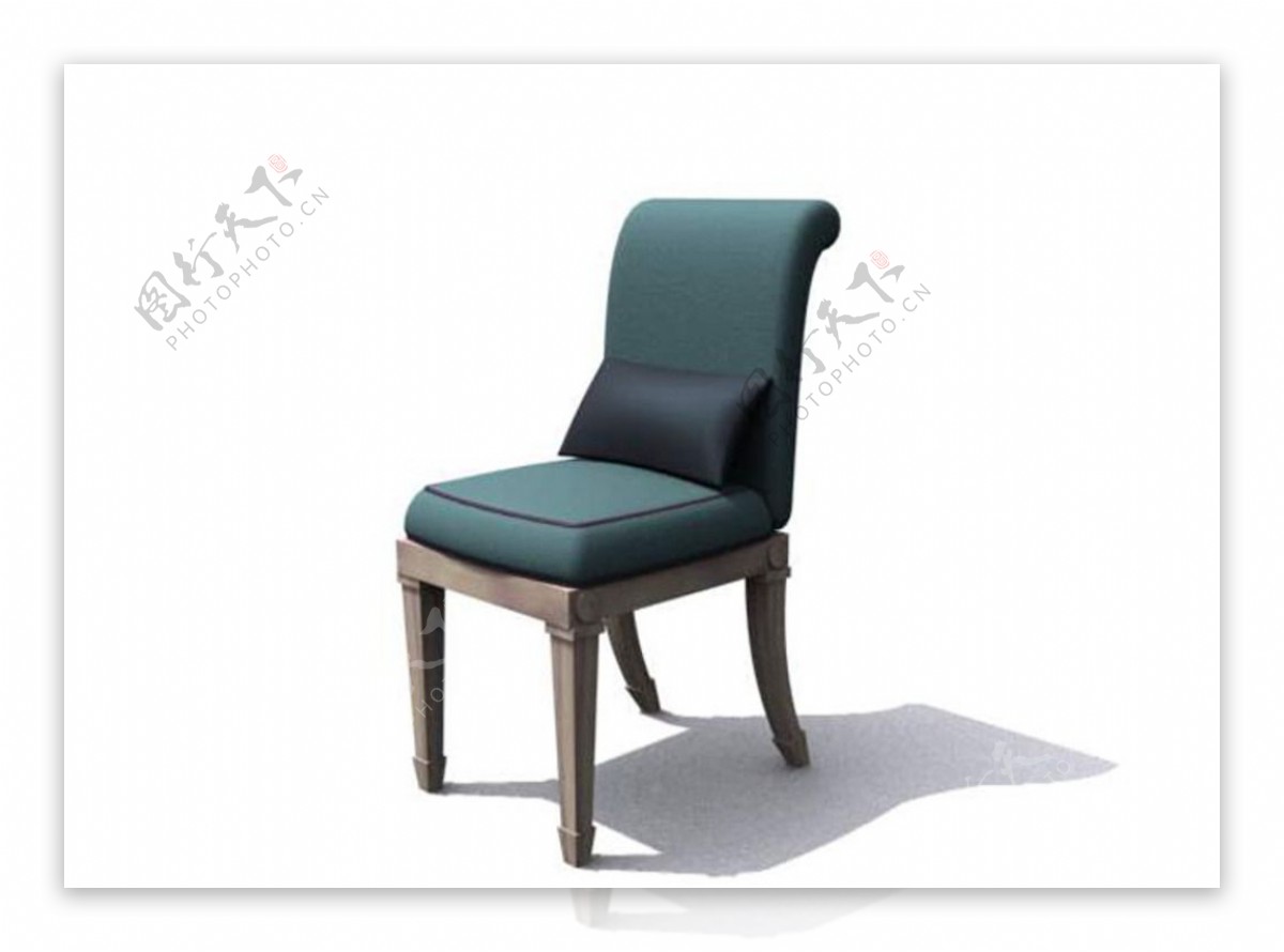 四腿椅子模型图片