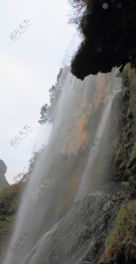 马岭河大峡谷图片