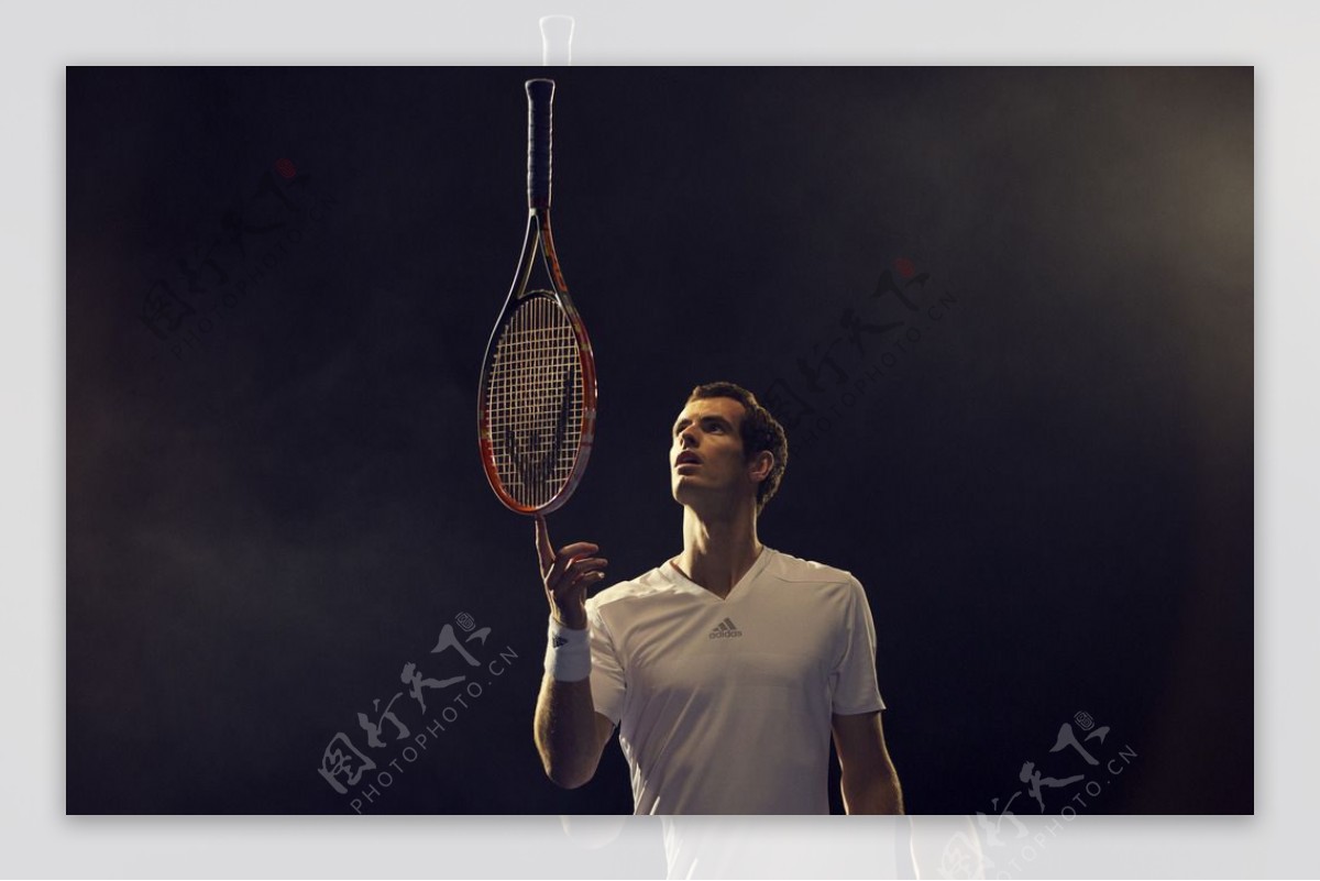 网球运动员广告图片