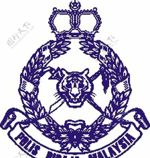 马来西亚警察部队标志图片