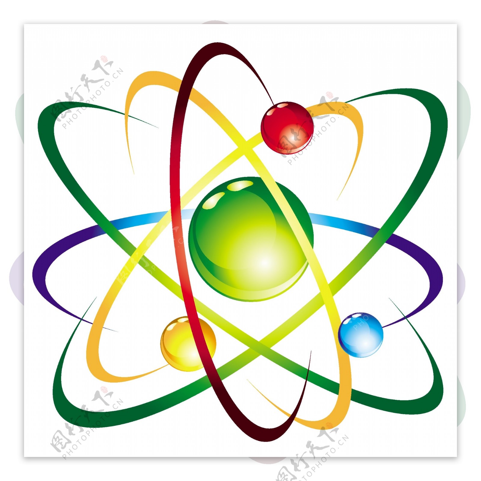 分子结构图图片素材-编号09699485-图行天下