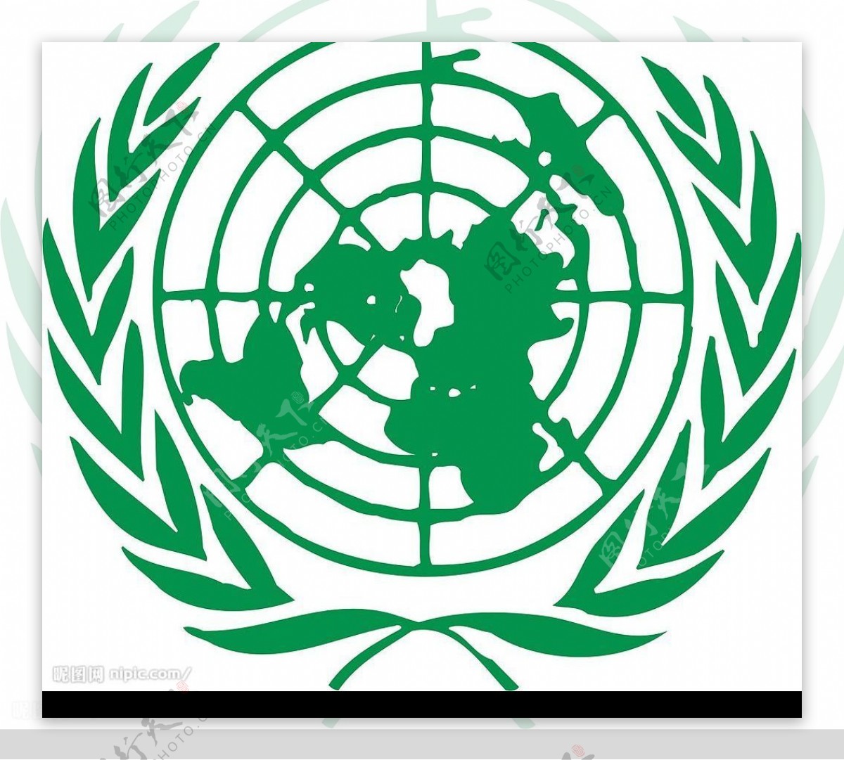 联合国标志CDR8图片