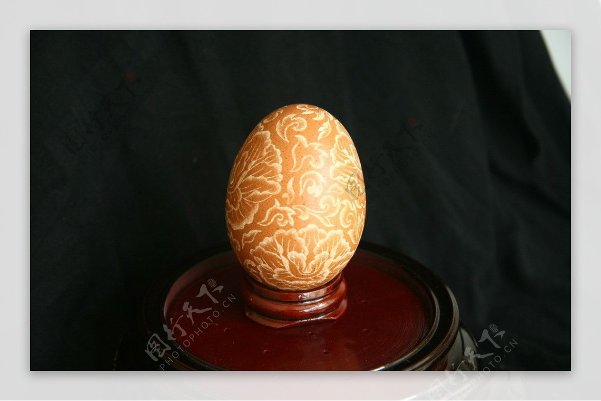 蛋壳雕图片