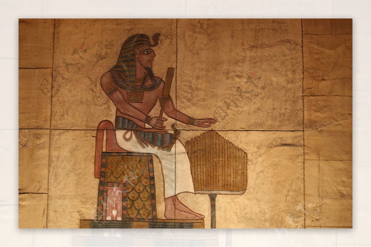 埃及古代壁画图片