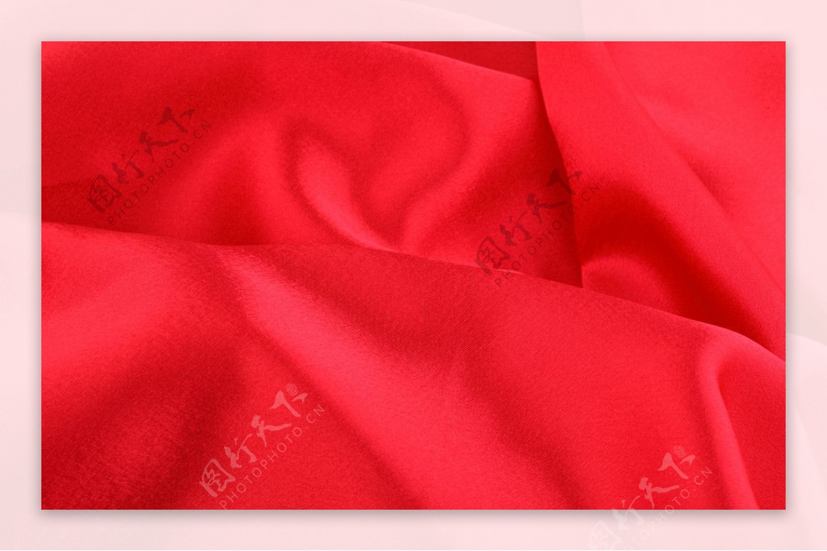 红色高清丝绸图片