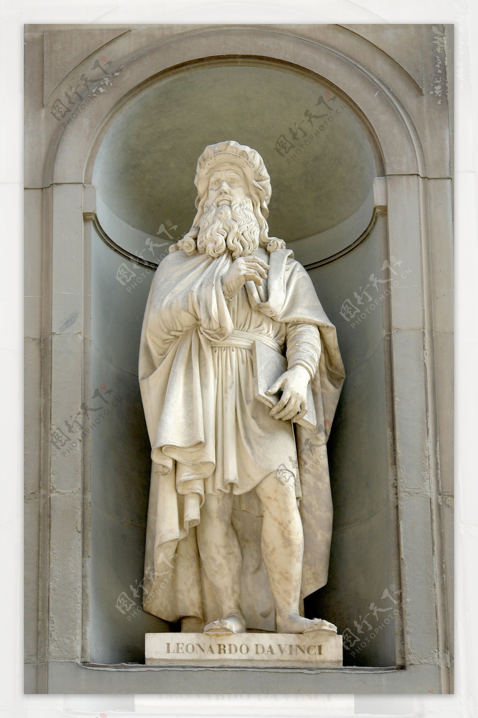 意大利雕塑列奥纳多183达芬奇图片
