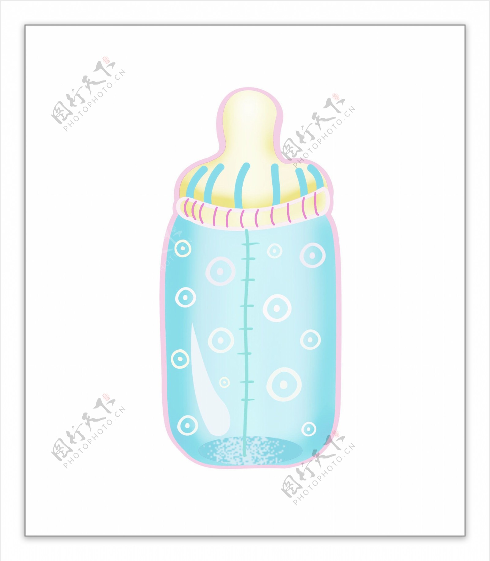 婴儿物品奶瓶图片