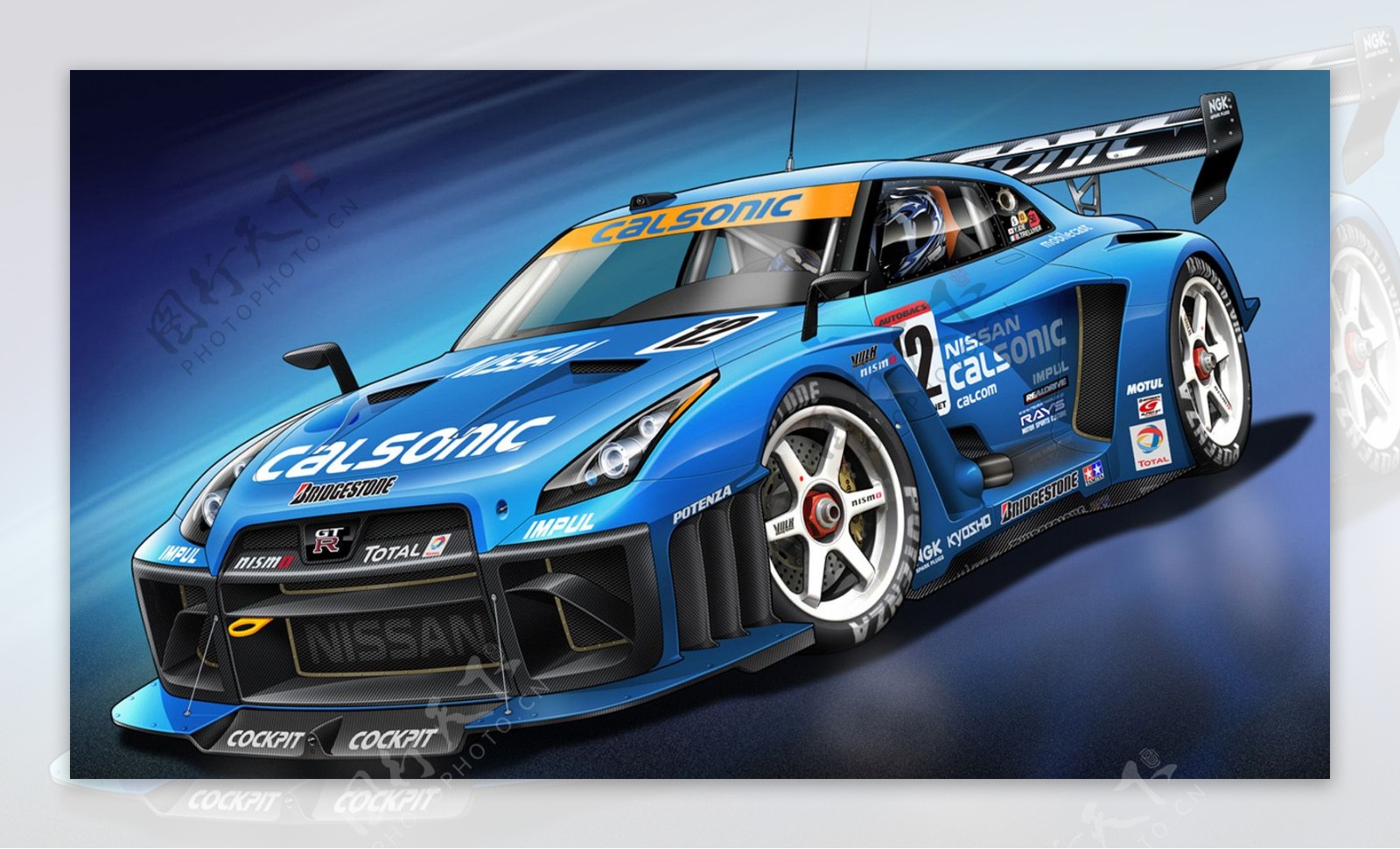 Arcfox GT - Race Edition——欣赏一下这款迷人的蓝色竞赛版跑车，今晚秋名山见！ - 普象网