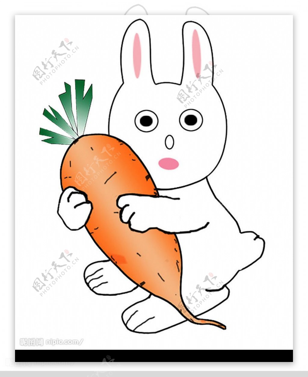 兔子爱吃胡萝卜，原画|插画|游戏原画|狗狗汤 - 原创作品 - 站酷 (ZCOOL)