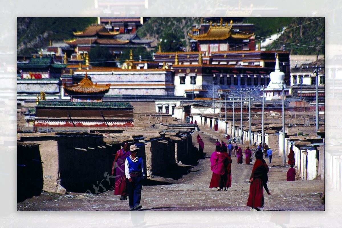 藏式寺庙的建筑艺术和文化交融_西藏建筑网