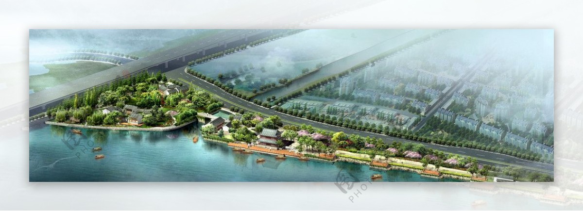 杭州大运河北星公园图片