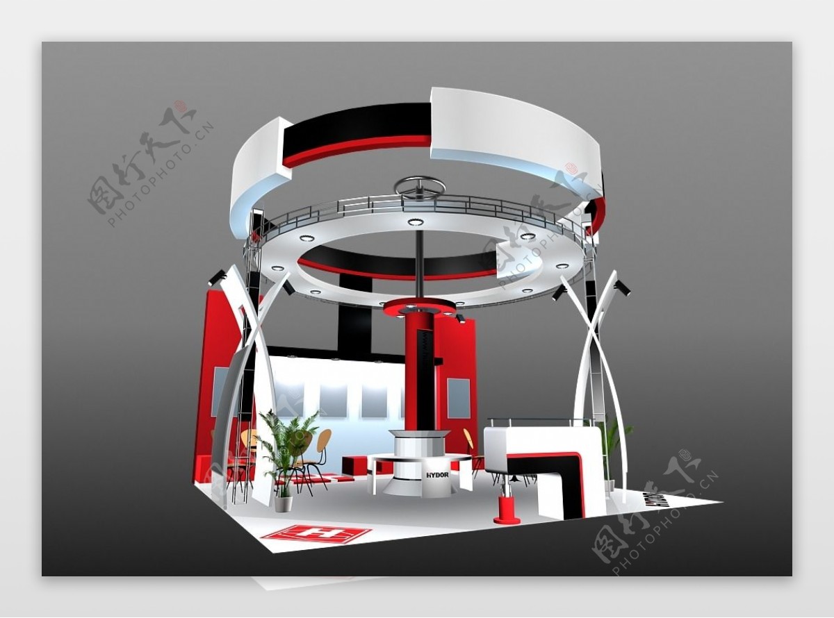 3D展厅展览展示设计模型图片