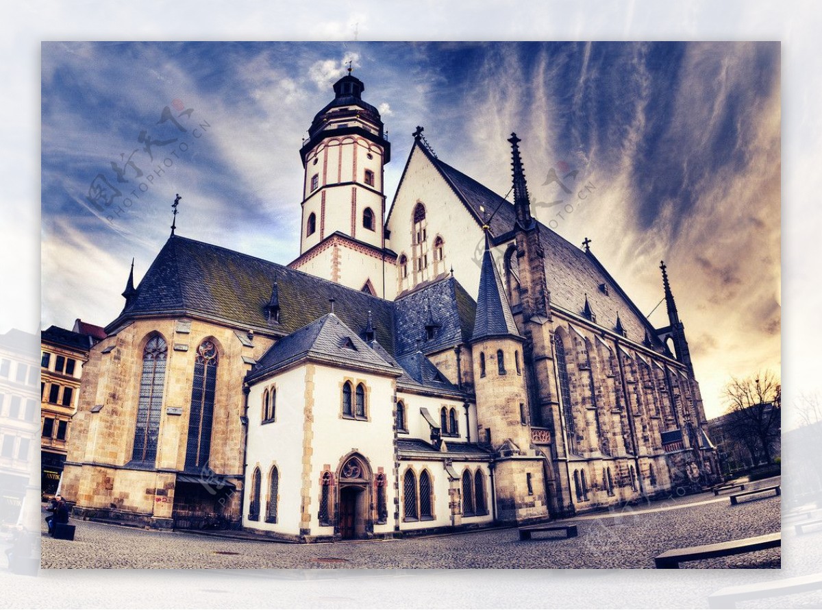 德国莱比锡托马斯教堂图片