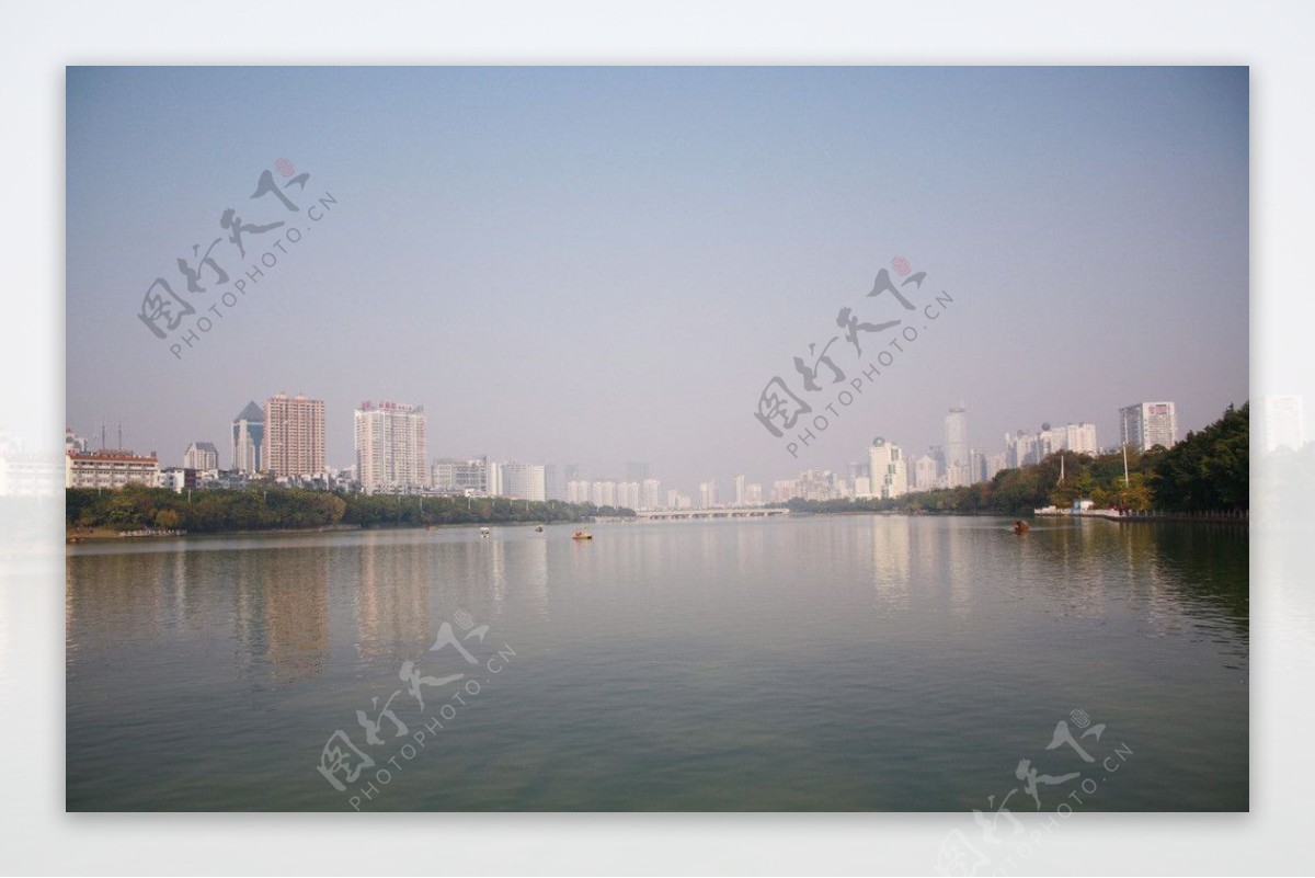 南宁湖景图片