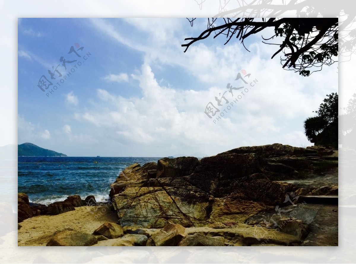 香港南丫岛海边风光图片