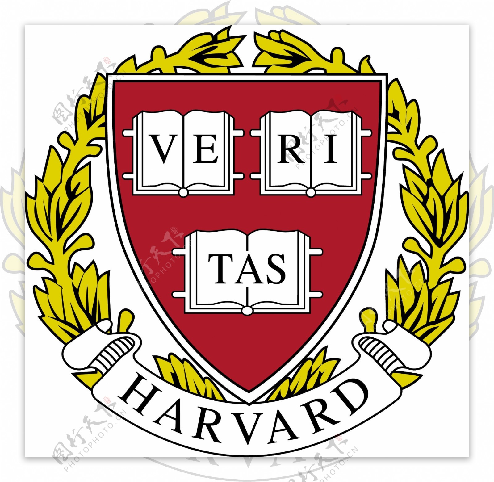 哈佛大学校徽图片