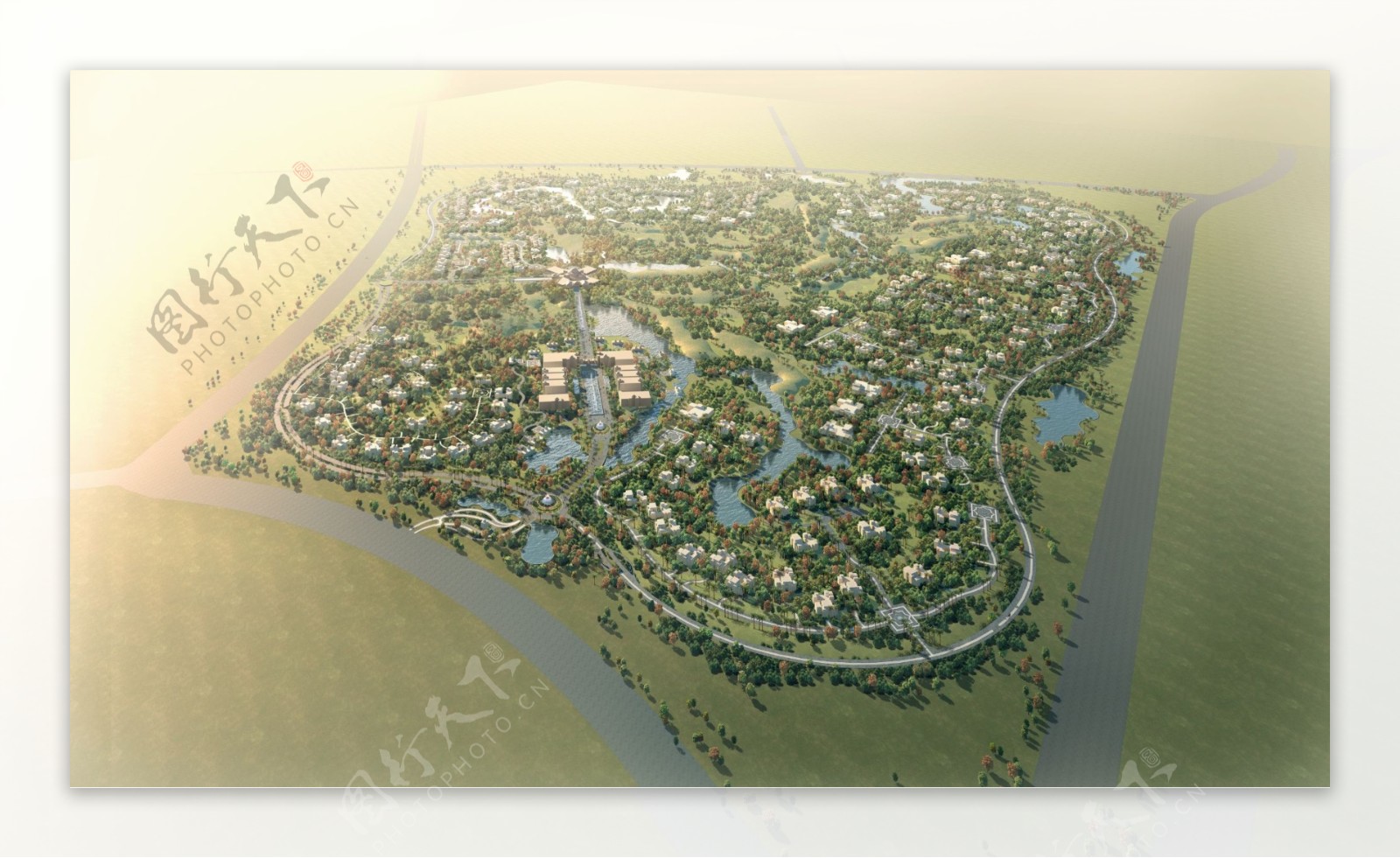 新城区城市规划环境图片