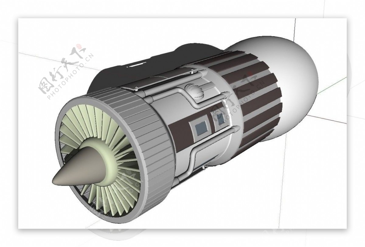 飞机涡轮图片