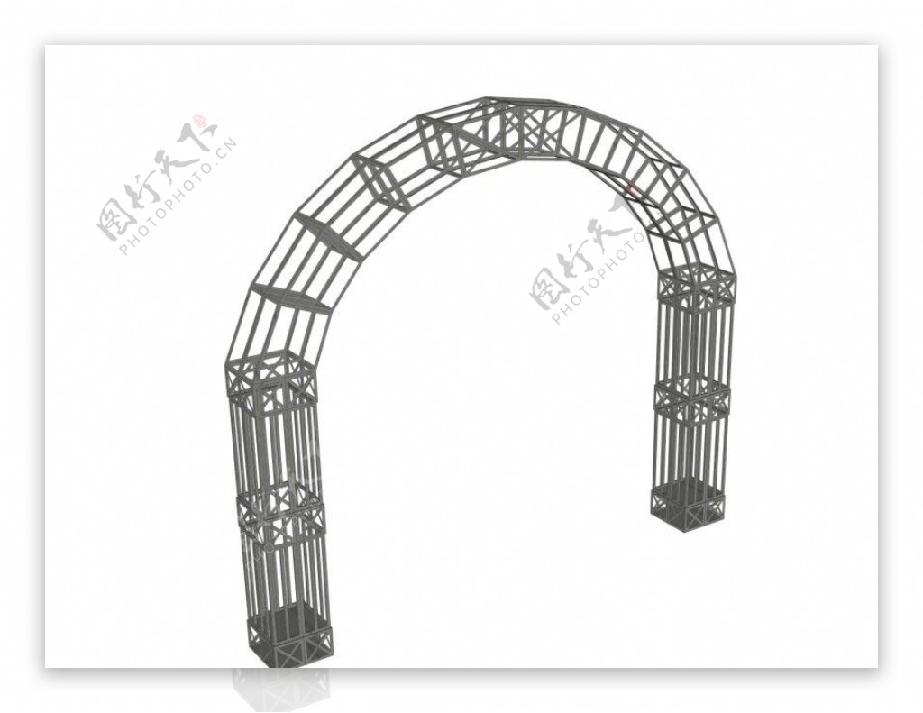191㎡欧式四居之玄关拱门设计效果图_装修图片-保障网装修效果图