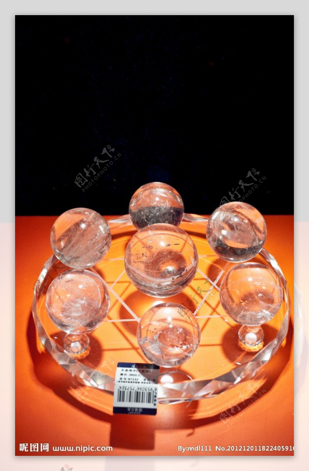 海南海润水晶馆水晶球图片