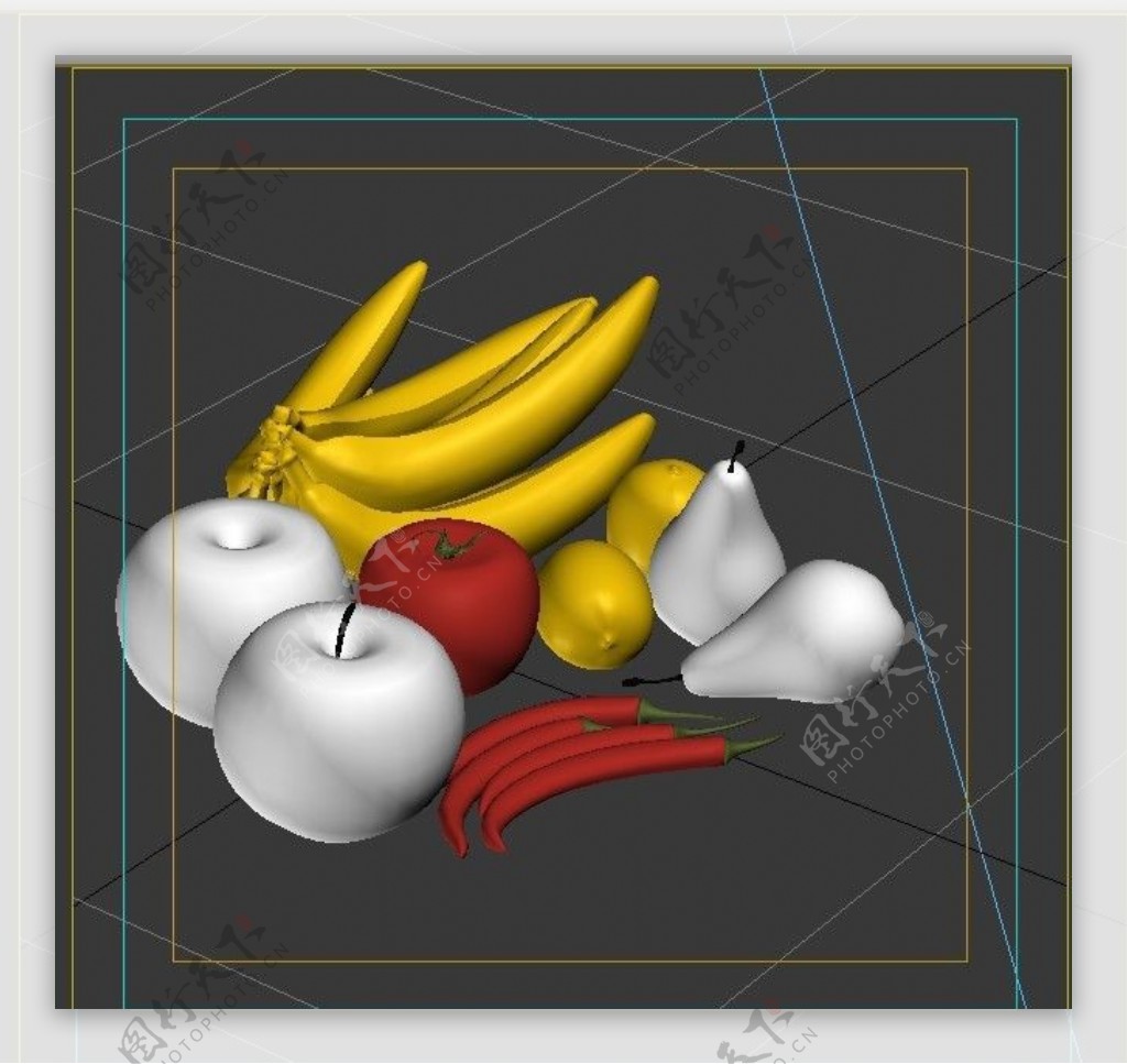 3D水果图片