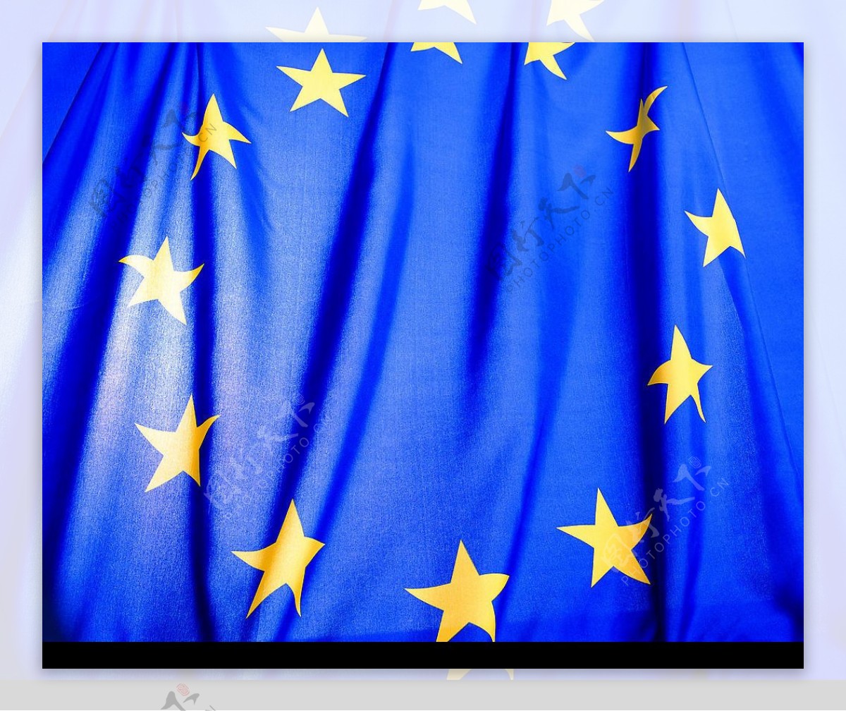 欧盟旗帜图片