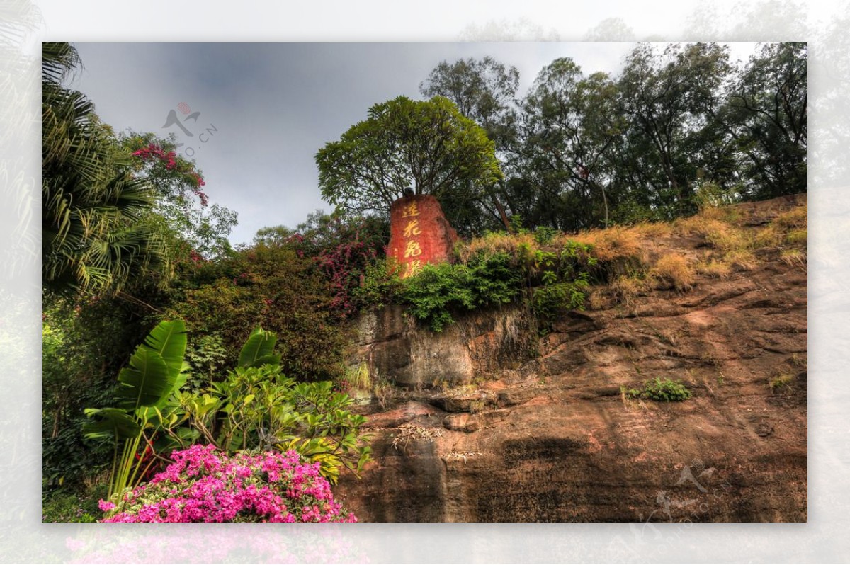 莲花山风景区图片