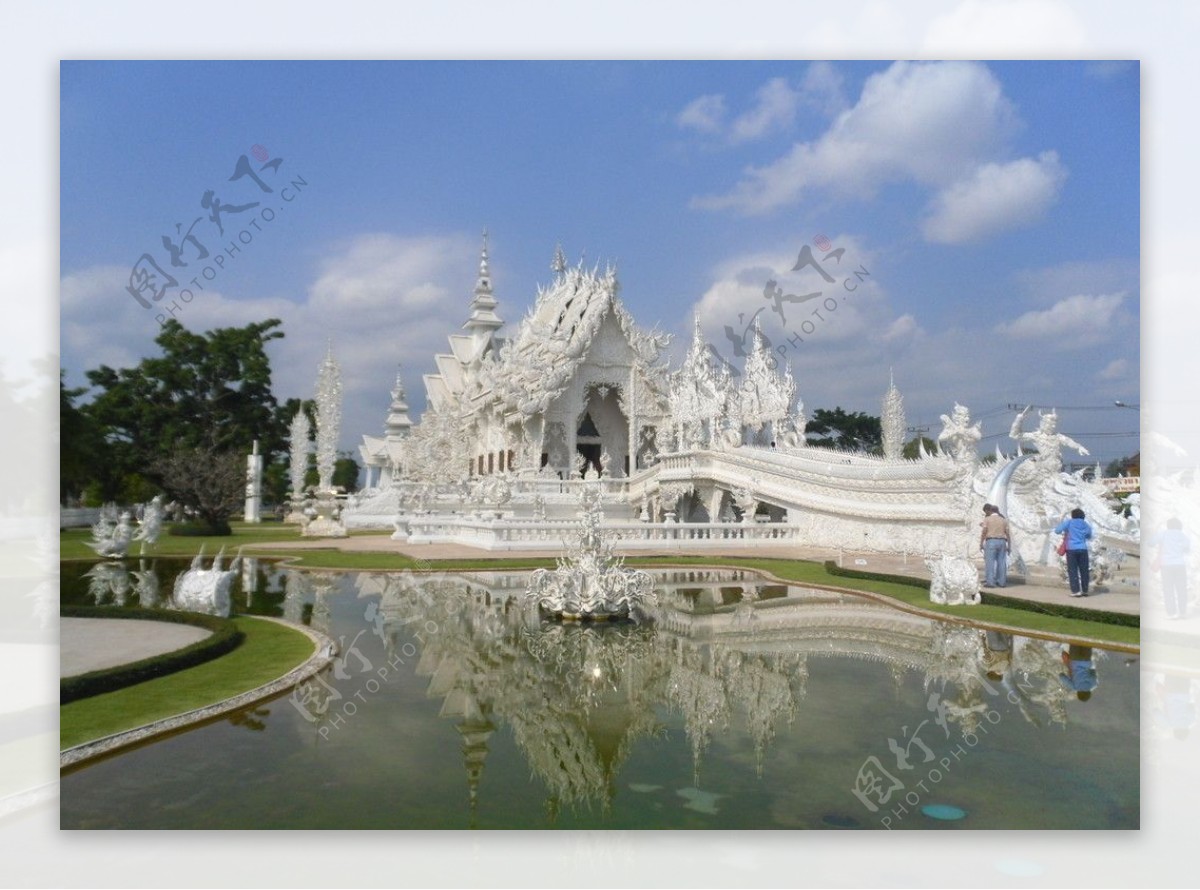 泰国白庙建筑艺术图片