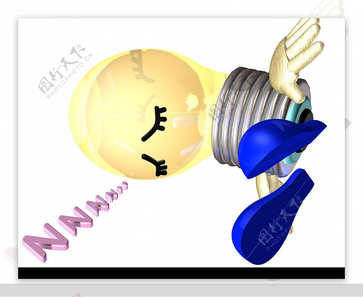 3D插画物体和立体玩偶图片