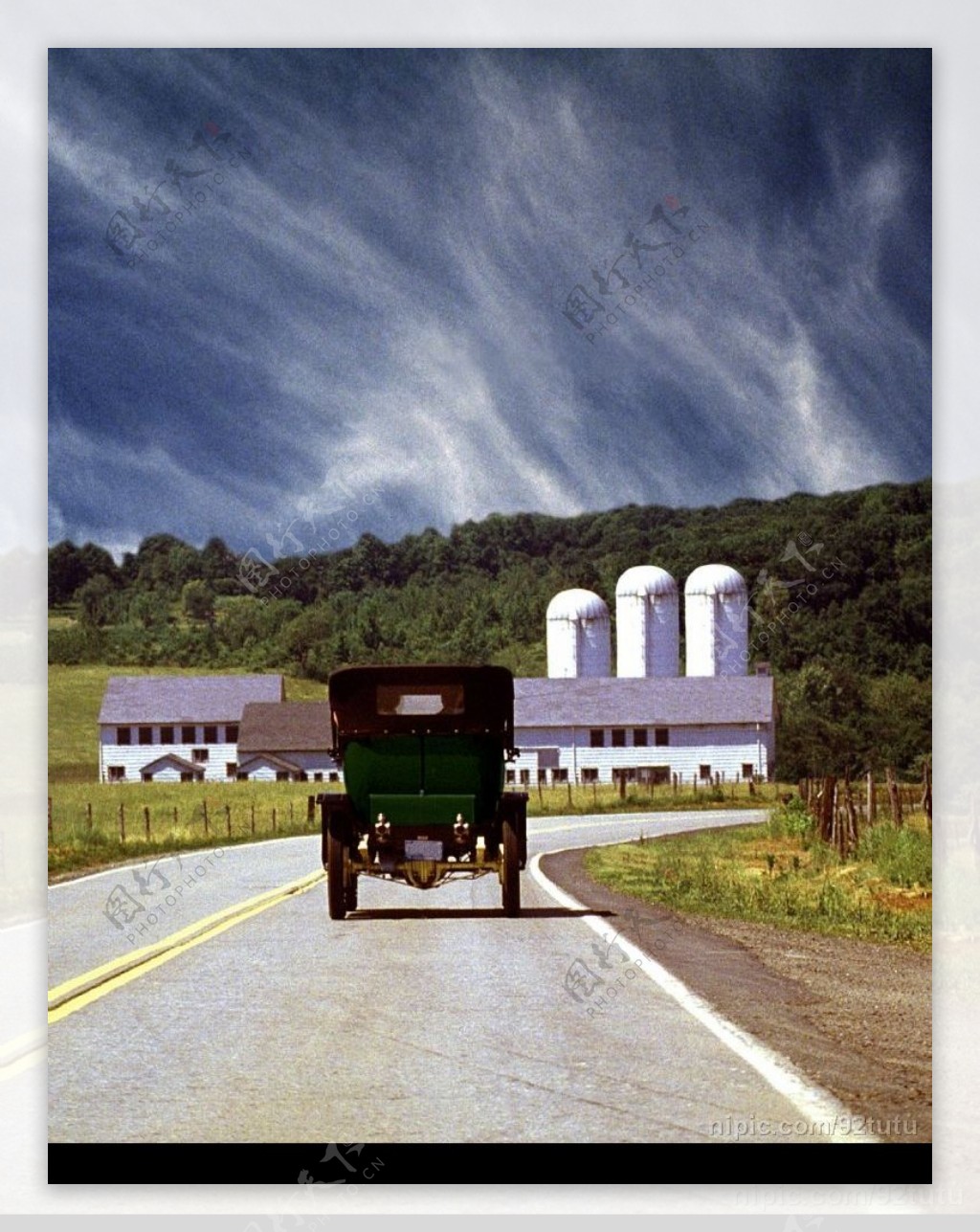 农场公路图片