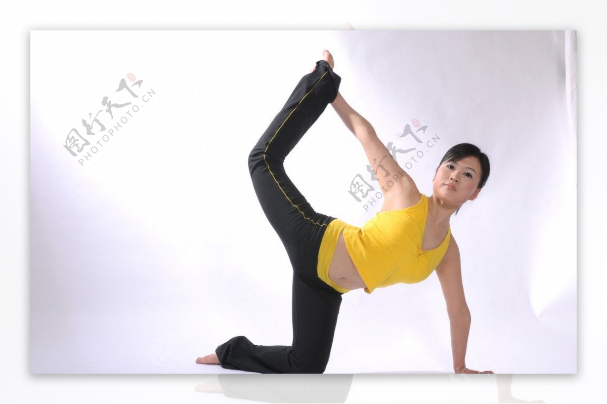 瑜伽 健身 运动52686_瑜珈/舞蹈_人物类_图库壁纸_68Design